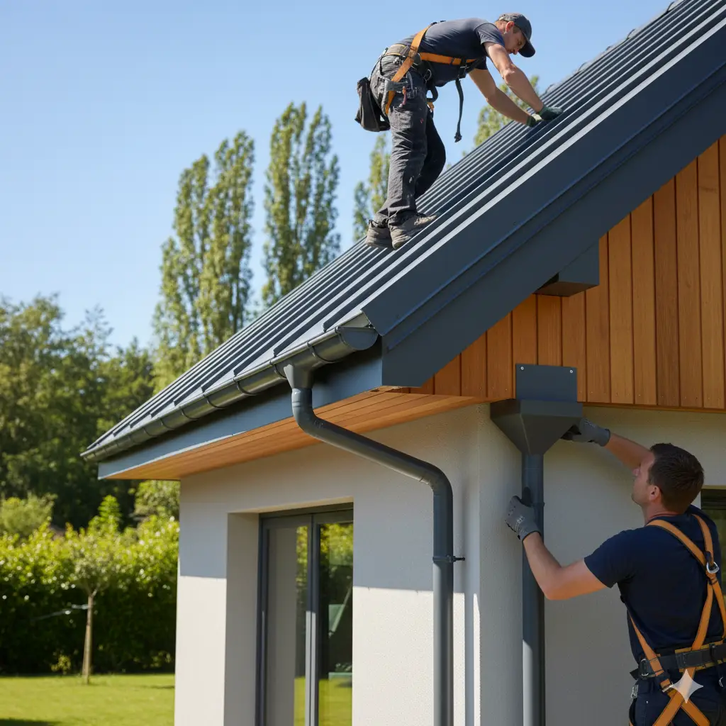 Zinguerie et gouttières
